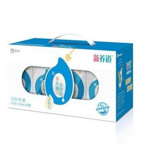华东：蒙牛 新养道牛奶250ml*12*2箱+原饮245ml*4 50元(49+1，买1送1)