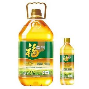 福临门 黄金产地玉米油 5L+ 900ml 59.9元包邮