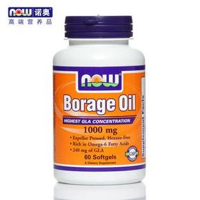 NOW 诺奥 月见草油胶囊1000mg*60粒*4瓶 247元(3送1，再用券)