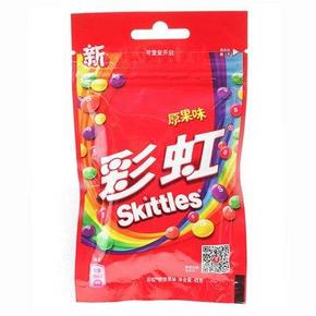 彩虹 彩虹糖原味拉链袋装45g 1元(限购5件)