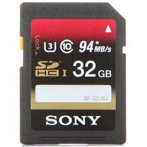 SONY 索尼 UHS-1 SDHC高速存储卡 Class10 32GB   109元（129-20）