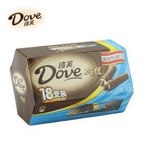 华东地区：德芙 巧丝轻柔夹心威化202.5G 折9.5元(19，2免1)