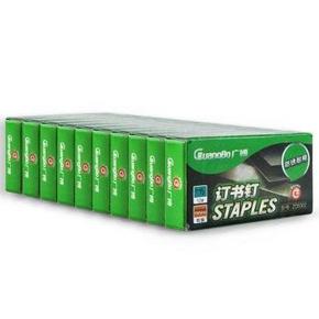 凑单品：广博  ZD5302 12号通用订书钉1000枚x10盒装  5元