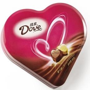 Dove德芙 心语巧克力98g 折14.95元(29.9元买1送1，可叠加)