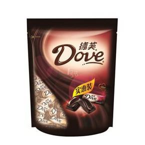 华南华中：Dove 德芙 香浓黑巧克力 实惠装 516g*3袋 99.8元包邮