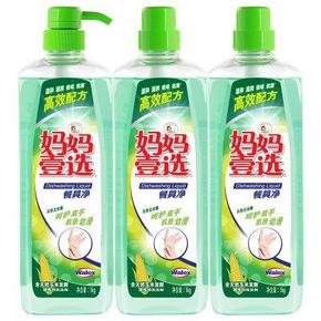 妈妈壹选 餐具净 1kgx3瓶组合装  19.9元