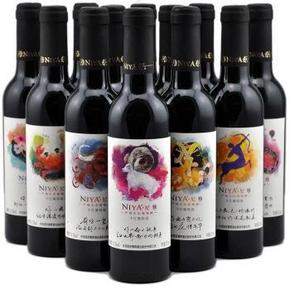 尼雅（NIYA）十二星座 干红 葡萄酒 375ml  9.9元