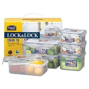 乐扣乐扣 HPL855S002普通型保鲜盒六件套 79.9元包邮