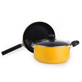 华北/华东：张小泉 S80360100 旋转木马复底铝锅两件套 41元包邮