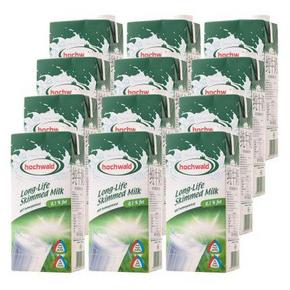 hochwald 好沃德 脱脂牛奶 1L*12盒 79元包邮(折6.6/盒)