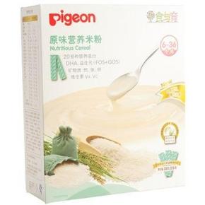 Pigeon 贝亲 婴幼儿辅食 原味营养米粉 200g 9.9元（需买2~10件）
