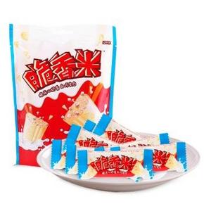 华北：德芙 脆香米脆米心奶香白巧克力 120g  7.35元