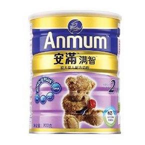 Anmun 安满 满智较大婴儿配方奶粉 900g 69.5元(139，2件5折)