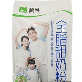 蒙牛(MENGNIU) 成人奶粉 全脂甜奶粉400g 12.3元(24.8，99-50)