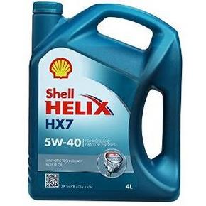 Shell壳牌 Helix 非凡喜力HX7 润滑油 5W-40 德国进口  189元包邮