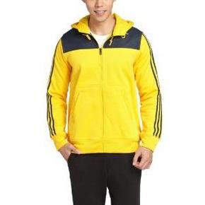 大码低价：adidas 阿迪达斯 CY HOODY G81523男式茄克 180元包邮
