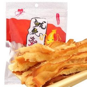 华东西南：心连心（HEART&HEART）鱿鱼条 100g*10 包 19.9元(59-39.1)