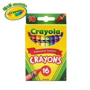 绘儿乐Crayola 16色蜡笔 4.9元包邮（14.9-10券）