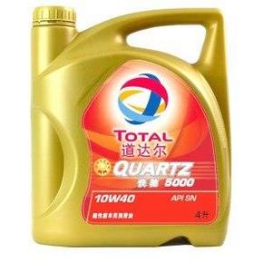 道达尔 金牌快驰5000 10W40 SN级 4L合成技术机油 101元(128，299-80)