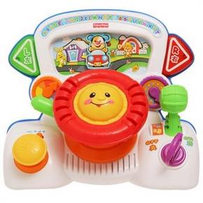 Fisher-Price 费雪 X6157 双语趣味互动方向盘 89元包邮(139-50)
