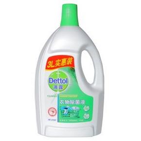 滴露Dettol 经典松木衣物除菌液 实惠装3升 低至19元(38，199-100)