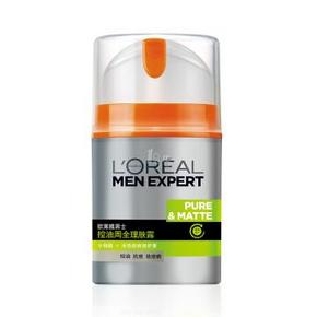 L'OREAL PARIS 巴黎欧莱雅 男士 控油周全理肤露 50ml 50元(200-100)