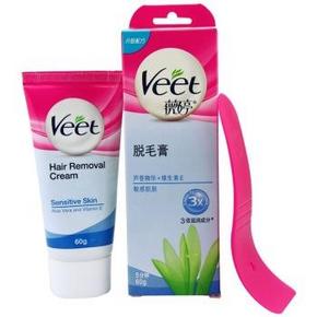 告别“毛手毛脚”：薇婷  敏感肌肤型脱毛膏60g  19.9元
