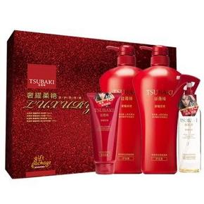 预定：资生堂(TSUBAKI) 丝蓓绮 奢耀柔艳洗护四件套 116.5元(10元预订)