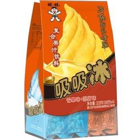 旺旺 吸吸冰综合包 芒果苏打80mlx4支 5元(10，买1赠1)
