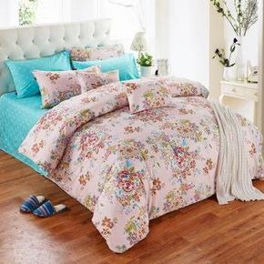 COZZY 蔻姿 全棉斜纹床上用品四件套200x230m+凑单 143.9元(203.9-60)