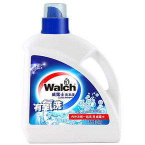 威露士（Walch）有氧洗洗衣液 清新香气 3kg*5瓶 109元（219-109）
