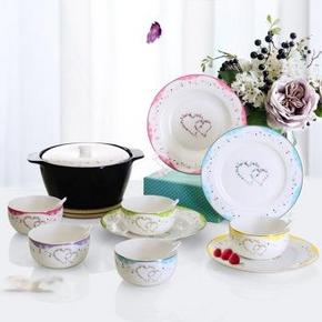 IJARL LOTOTO 亿嘉 20头 心心相印 餐具套装  120元（219.9-100）