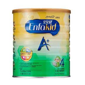 美赞臣 安儿健 A+儿童配方奶粉 4段 900g*4罐 455元包邮(555-100)