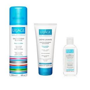 依泉(Uriage) 温泉洁肤乳200ml+喷雾300ml+卸妆液100ml 108.9元包邮