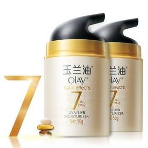 玉兰油  多效修护防晒霜50g*2瓶+保湿美白营养水150ml 147元