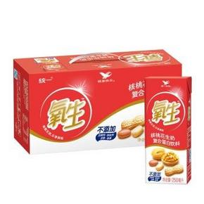 统一 氧生 核桃花生奶 250mlx24盒/箱 整箱 折29.5元(59，买1送1)