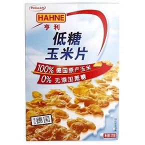 微信端: HAHNE亨利低糖玉米片375gx 8盒+乳酸菌粉 45.6元(100.6-50)