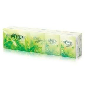 凑单优品：心相印 茶语系列 3层手帕纸 x10包 1元(限购1件)