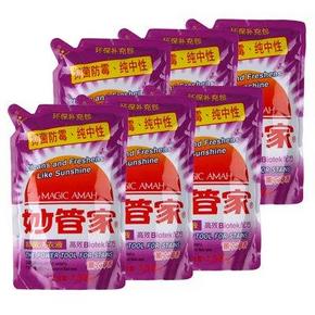 妙管家 抑菌洗衣液特惠装1.3kgx6包  44.9元