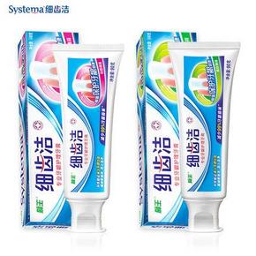 狮王 细齿洁牙龈护理牙膏组合套装90gx2支 9元包邮(0.01+8.99)
