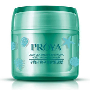 手慢无：PROYA珀莱雅 深海矿物平衡保湿泥膜80g 6.18元(可199-100)