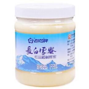 微信端：百花牌长白雪蜜1000g 蜂蜜柚子茶 22元(44，99-50-5)