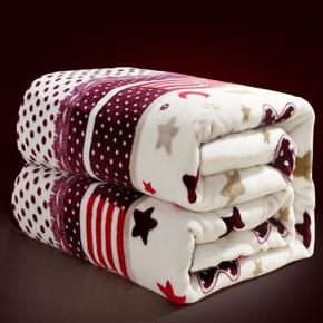 手机端手慢无：九洲鹿 拉舍尔双层超保暖毯 100x120cm 9.9元包邮