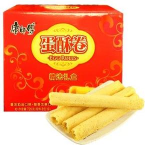 康师傅 蛋酥卷720g  29.9元(日常49.9)