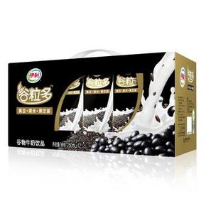 伊利 谷粒多 黑谷牛奶粗粮牛奶12瓶x250ml  20.9元