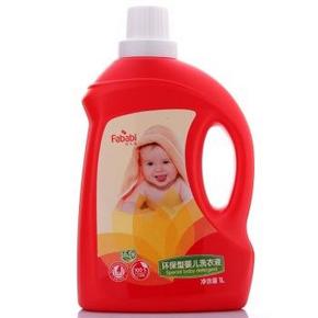 Fababi 范儿萌 环保型婴儿洗衣液1L 9.9元(10京豆)
