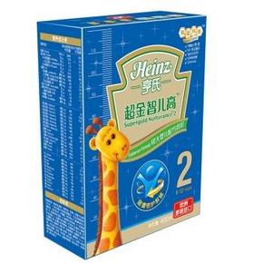 亨氏 超金智儿高较大婴儿配方奶粉2段 400g  折19.5元(39，买1送1)