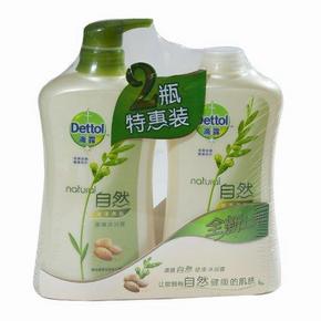 Dettol 滴露 自然 润泽养肤沐浴露 600g*2瓶*2套 35元包邮（ 折17.5元/套）