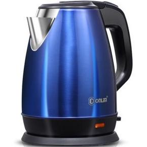 手机端：Donlim 东菱 DL-KE15 不锈钢电热水壶 1.8L 39元