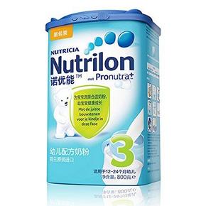 Nutrilon 诺优能 牛栏 3段 幼儿配方奶粉800g 95元(145，290-100)